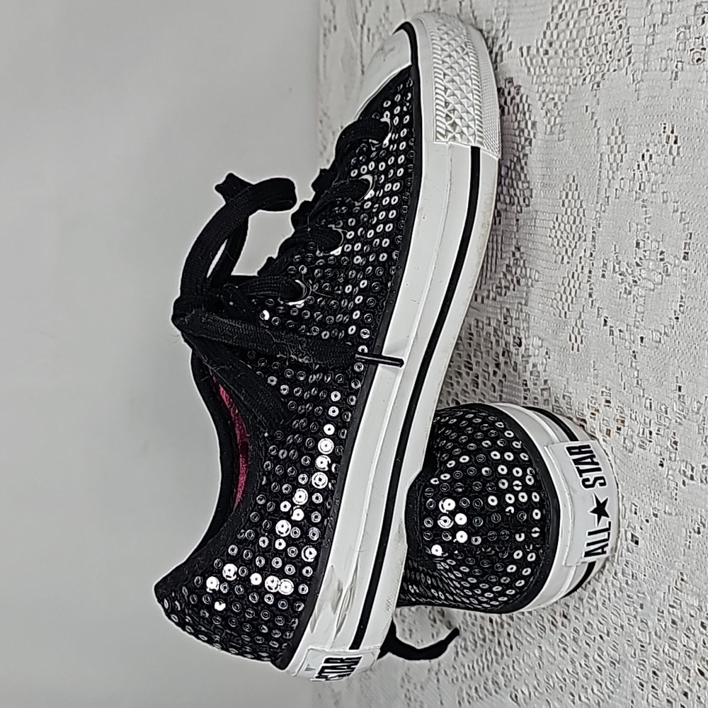 Koche x Converse LIMITED EDITION all star Rina satin lining sequin shoes sz 5.5